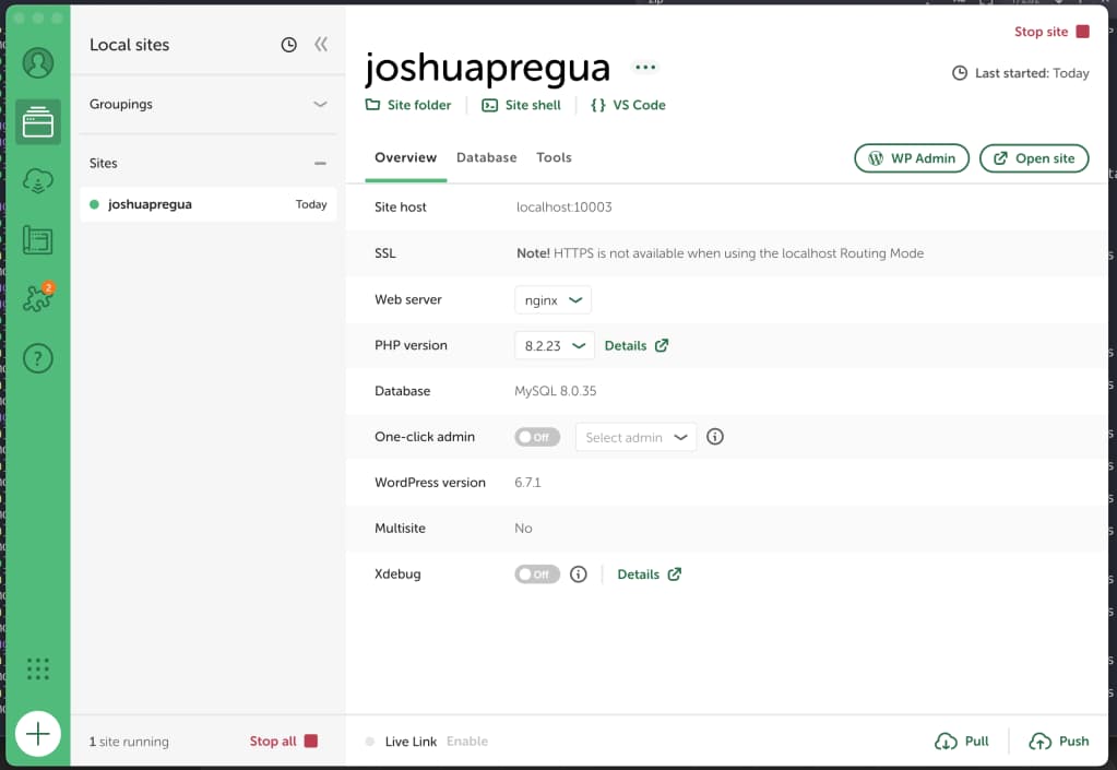 Flywheel Local screenshot 2