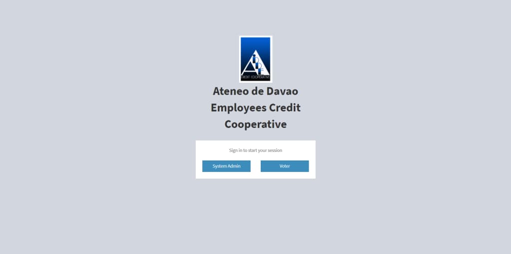 Voting System screenshot 2