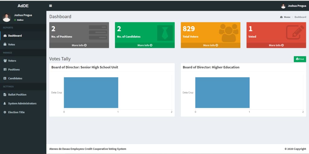 Voting System screenshot 4