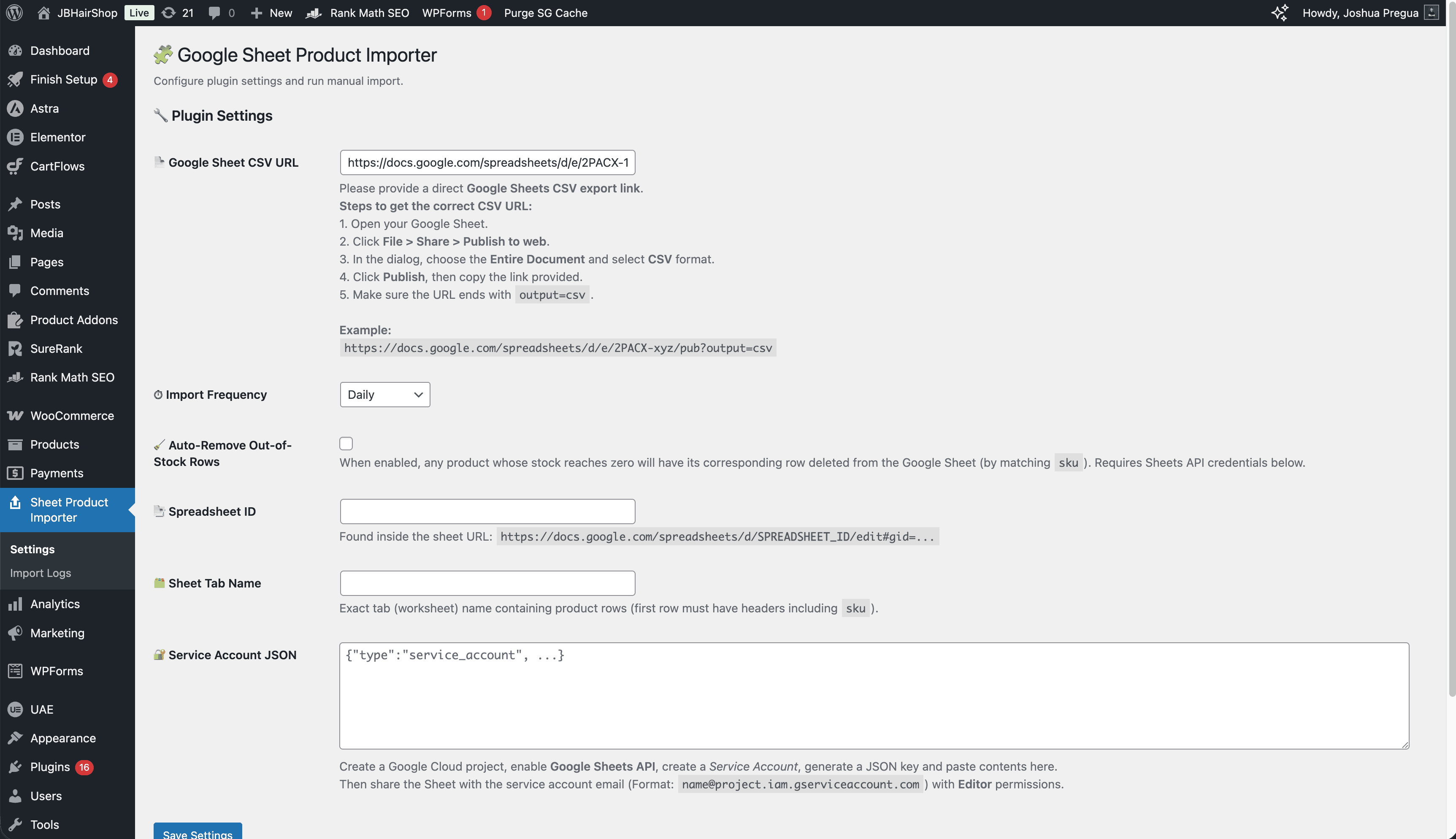 JB Hair Shop screenshot 3