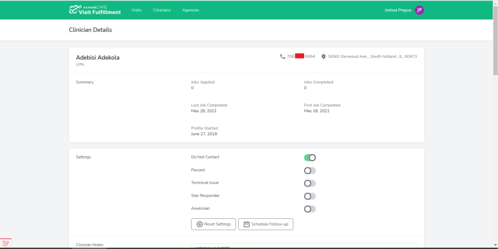 Visit Fulfillment screenshot 6